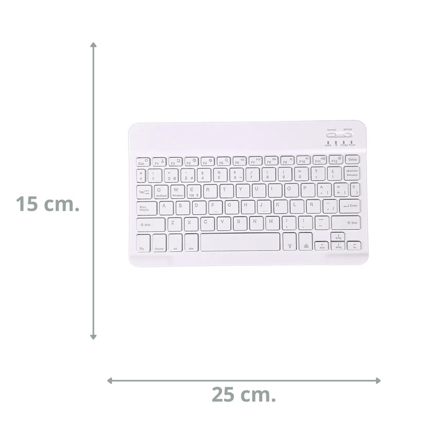 Mini Teclado Bluetooth Ultra Slim