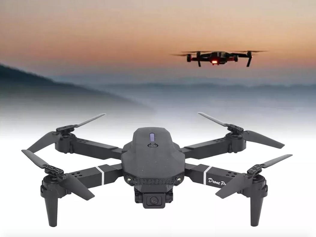 Drone Doble Camara, control remoto